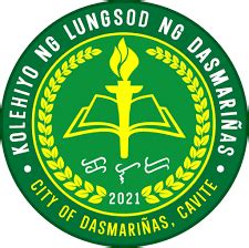 dasmarinas cavite logo|Kolehiyo ng Lungsod ng Dasmariñas .